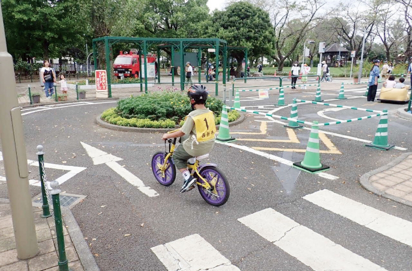 「交通安全教室」わくわく自転車スクール