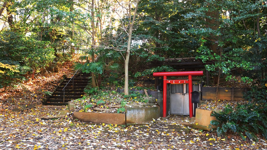 洞祠の奥にお鎮まりになる五穀豊穣と財をもたらす神様