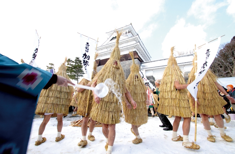 上山市民俗行事 加勢鳥