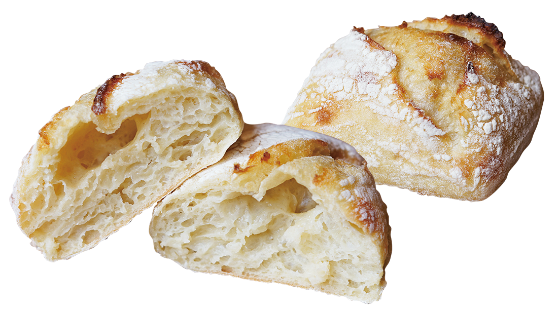 イタリア伝統の食事パン！外パリッ中もちもち食感がたまらない
