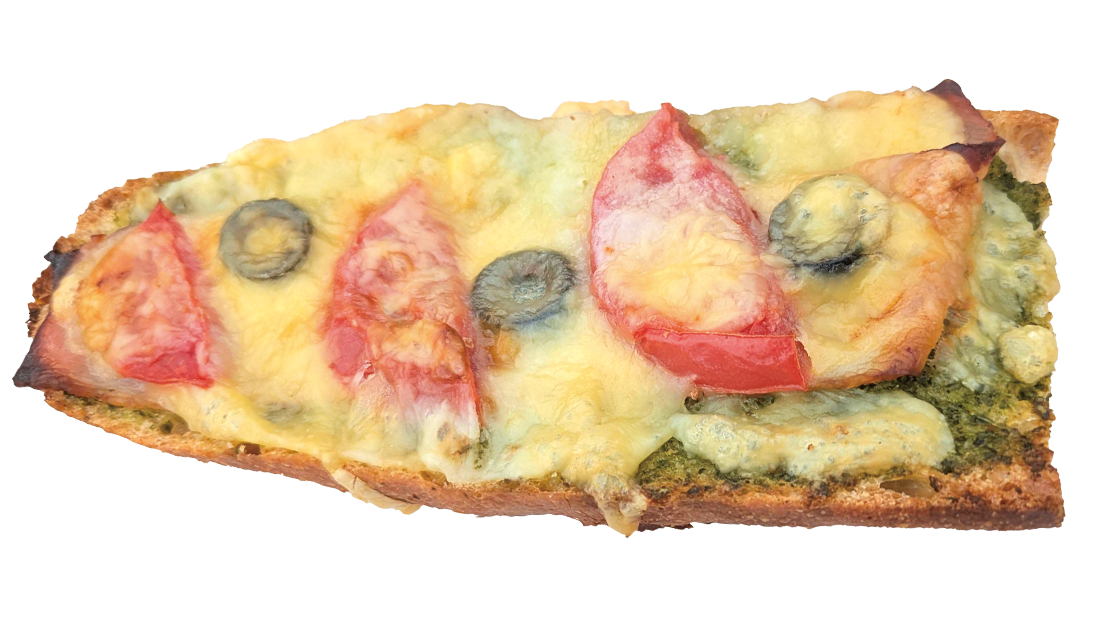 トマトの心地よい酸味とバジルの香り広がるイタリアンなパン