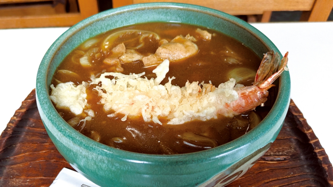 和の風味と海老天が絶妙なバランスの一杯
