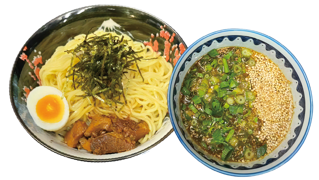 懐かしくも新しい味を追求！冷たいゴマねぎダレつけ麺