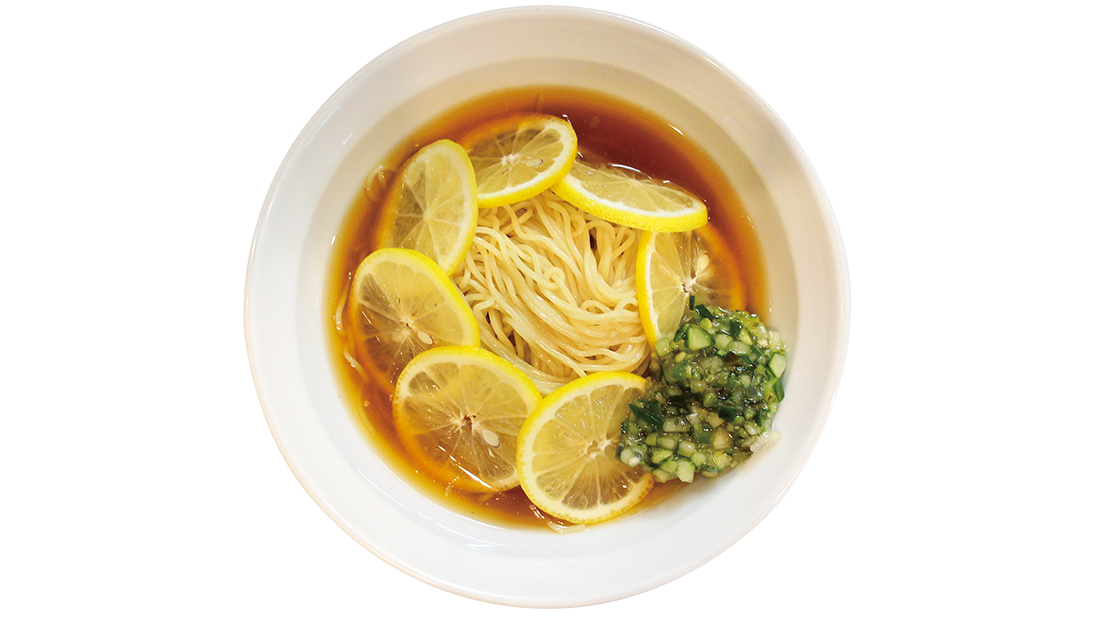ひんやりレモンと山形のダシ新感覚の夏中華そば