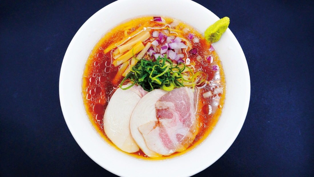 貝麺の更なる極みを目指した、冷製蛤スープのひんやりラーメン
