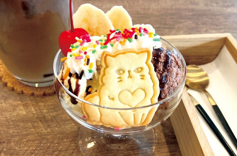 小ぶりなサイズがちょうどいい フルーツも嬉しい王道パフェ