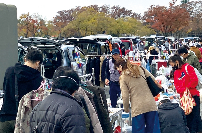 「しらこばと水上公園フリーマーケット」
