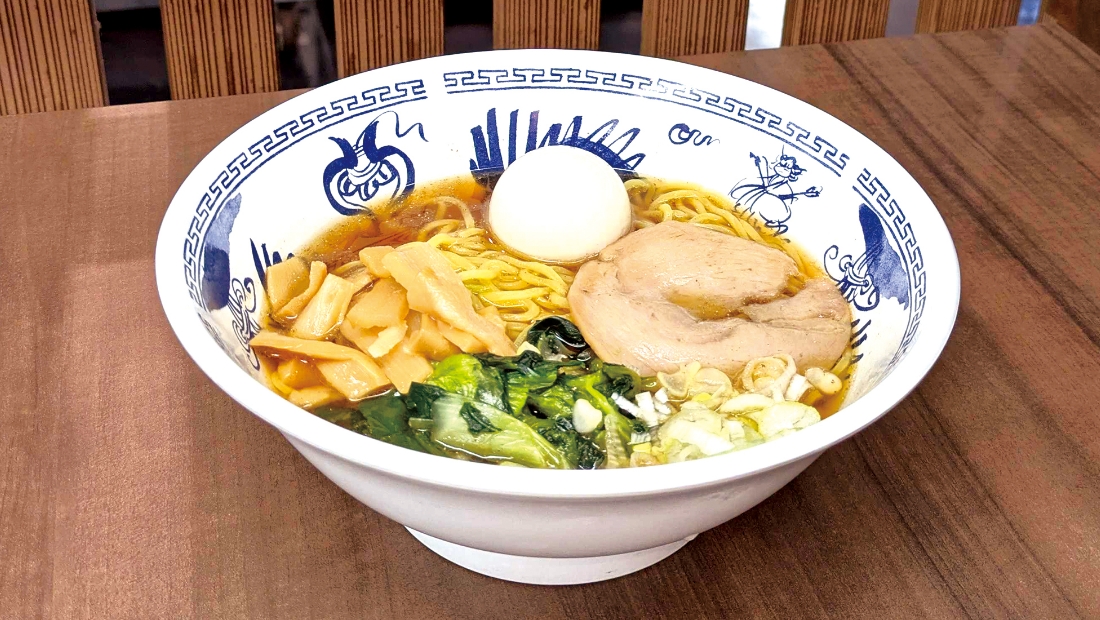 月に1度のスペシャルラーメン。地産地消デーに味わう地元の恵み