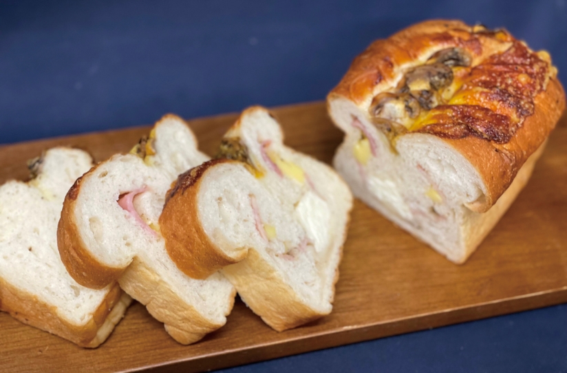 キノコの旨味とチーズのコクが贅沢