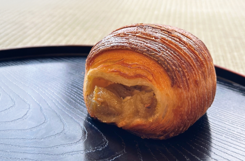 サツマイモの濃厚さとパリっと食感に心躍る