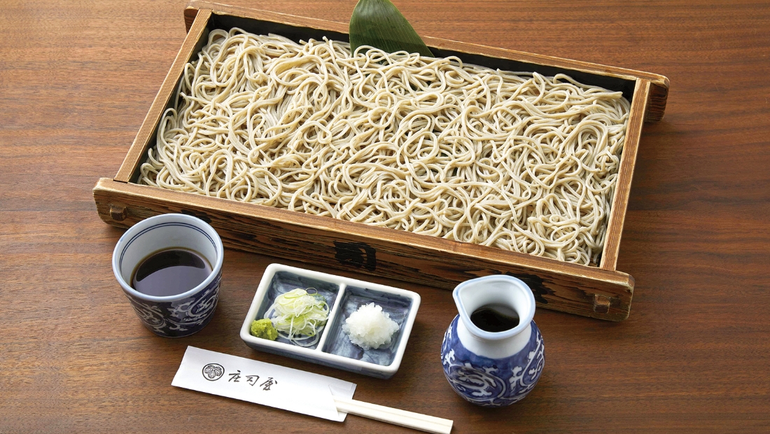 石臼挽きの自家製粉の といちそば「三たて」で そば本来の美味しさを