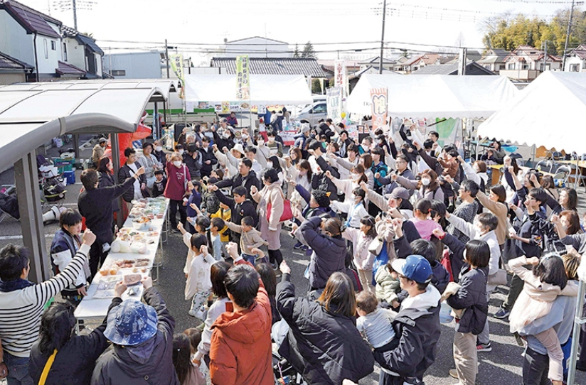 「岩槻安穏朝市」