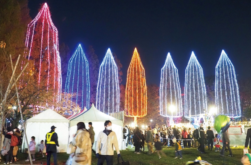 夜間特別開園 in 光の祭典