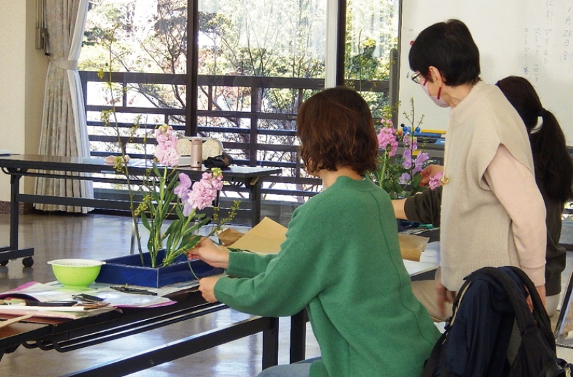 桜花亭 いけばな教室
