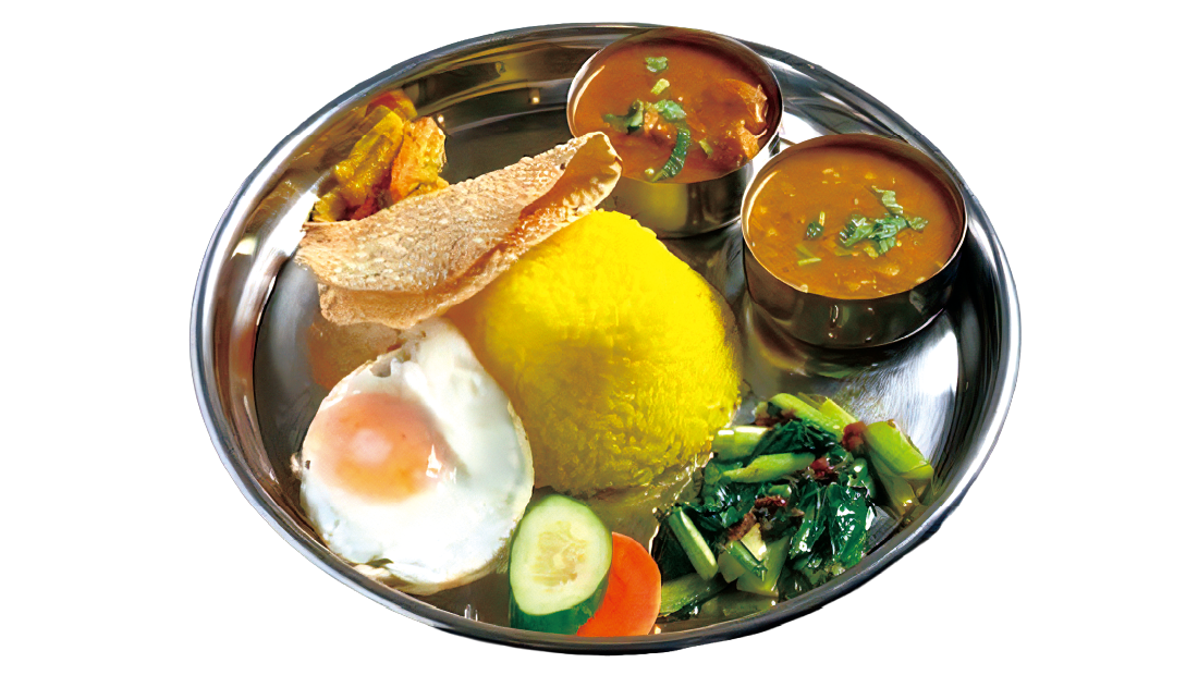 心を満たす豆と米 ネパール伝統の味を堪能