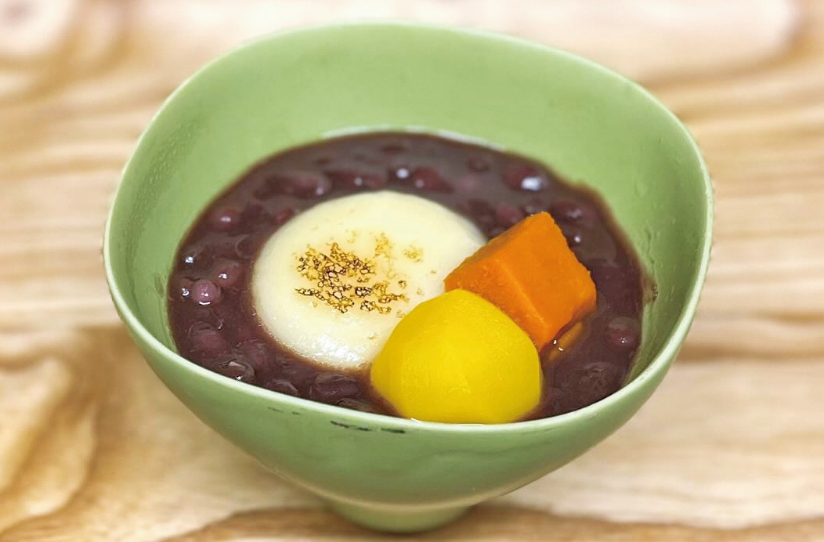 ほっこり、贅沢。冬を味わう、白玉しるこ