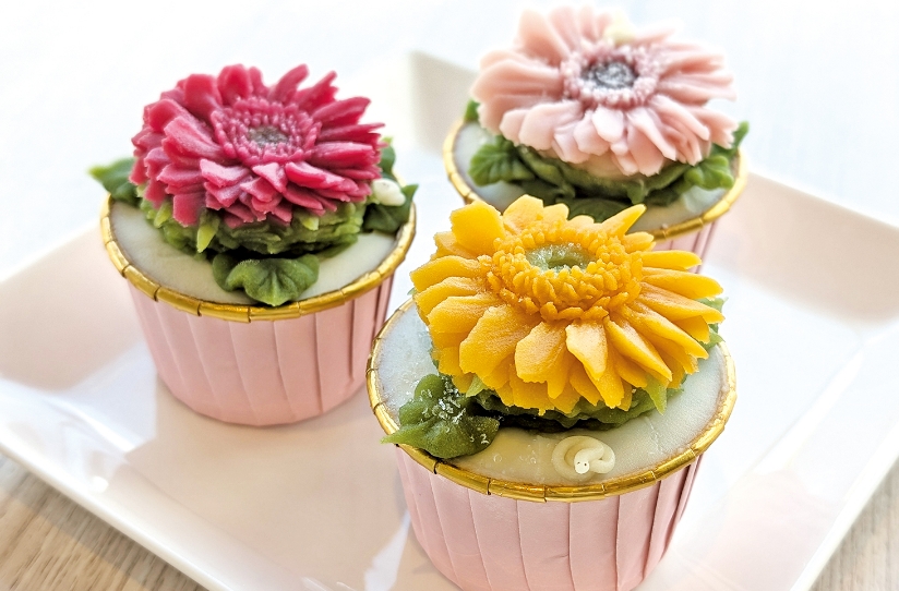 縁起のいい神社の外苑で出会うアートな和スイーツ