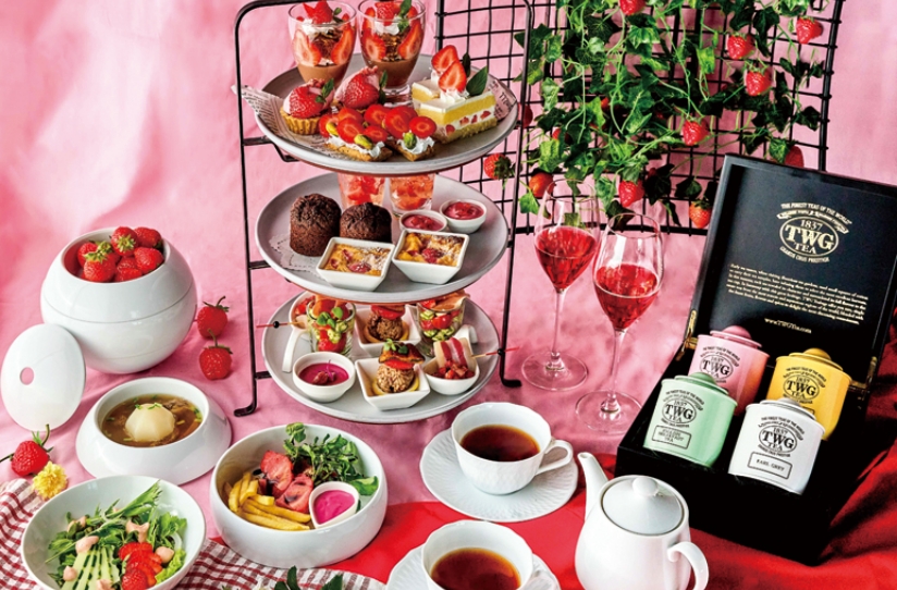 「ストロベリーアフタヌーンティー」