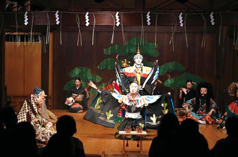 久良岐能舞台「新春 竹灯篭まつり」