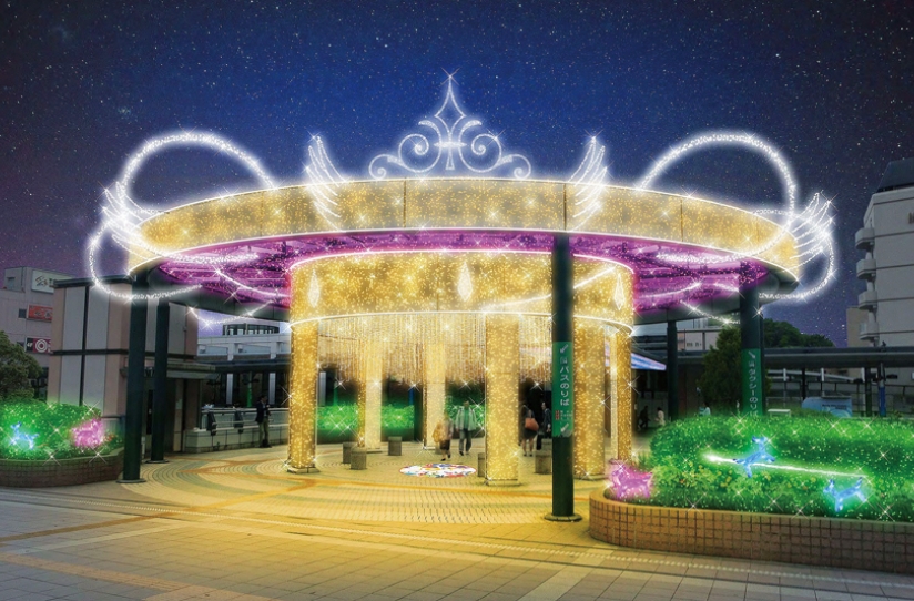 「第26回溝口駅前キラリデッキイルミネーション」