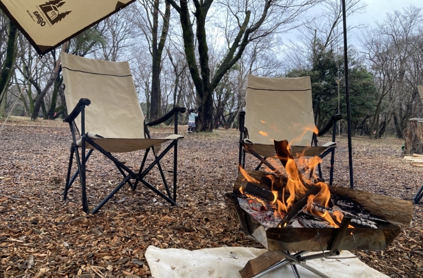 森のたき火カフェ