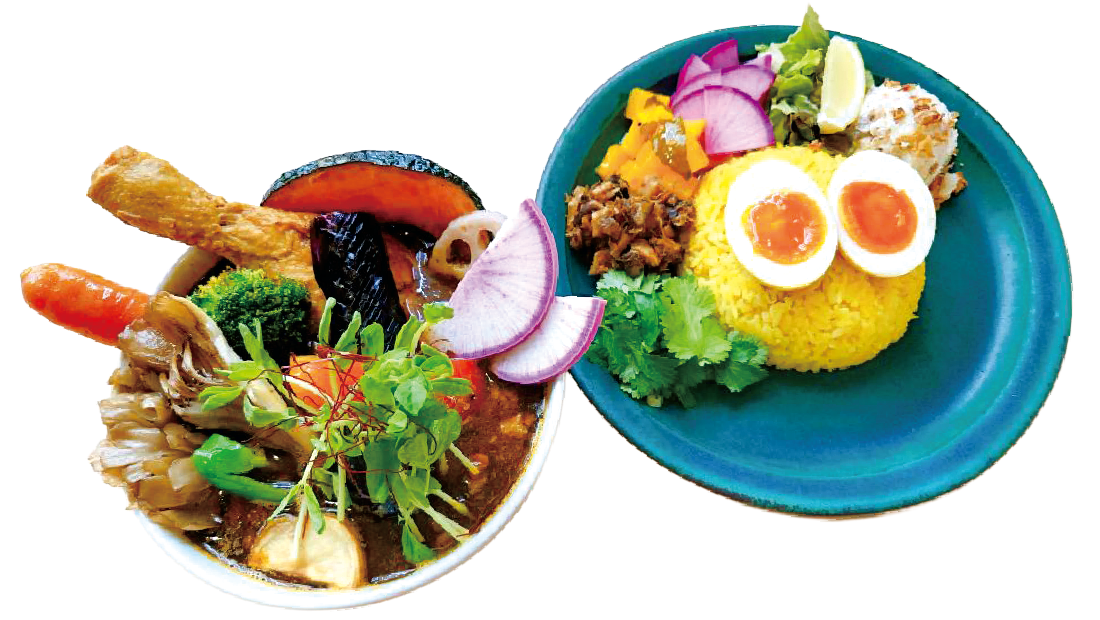 スパイスカレーの旨味が光る冬に食べたいスープカレー