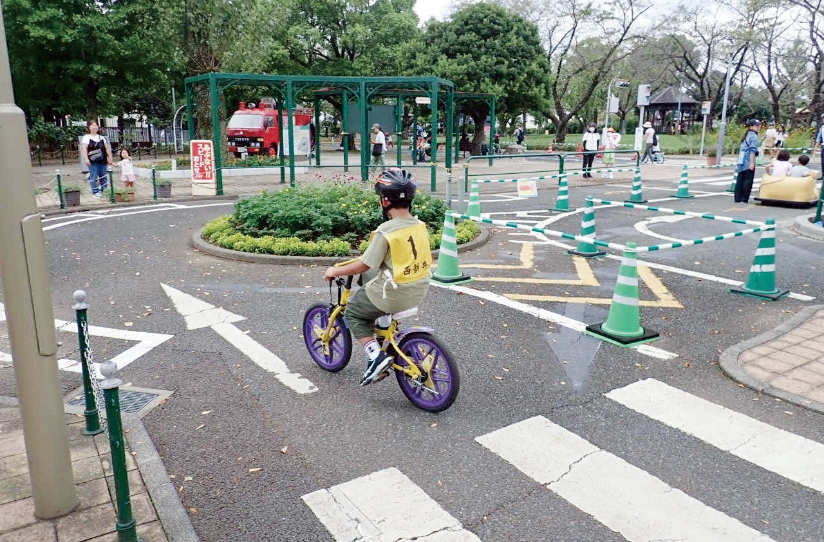 「交通安全教室」わくわく自転車スクール