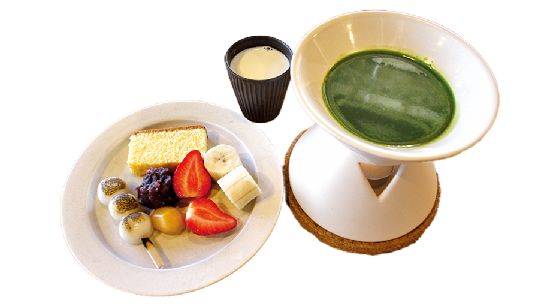 築百年の面影に浸り、京抹茶の余韻を醸すひととき