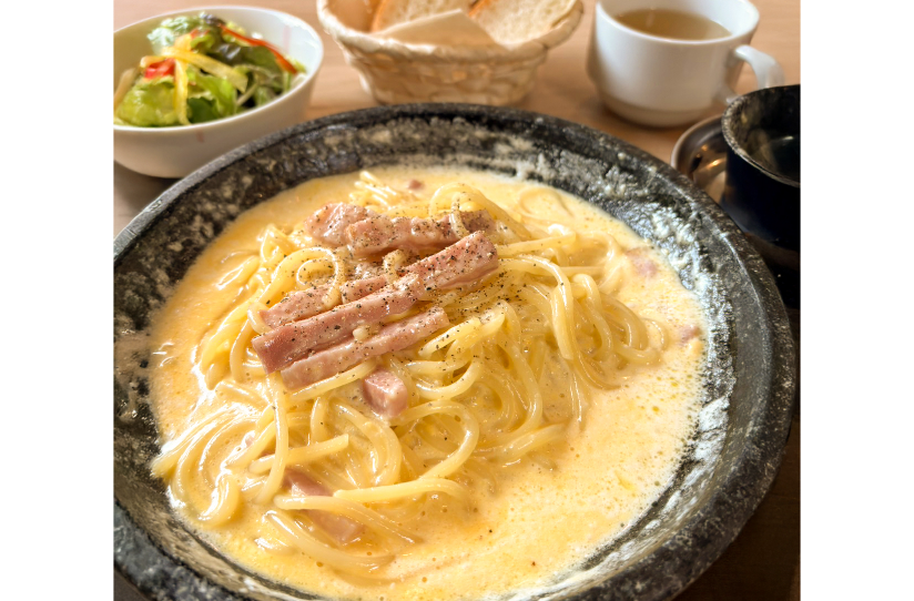 石鍋で最後までアツアツ&クリーミー