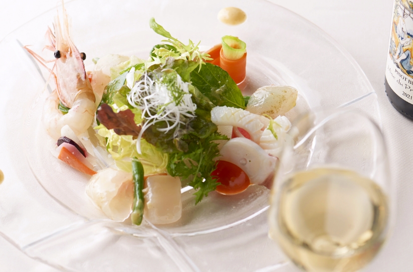 風香る、至高のフレンチ大切な人と祝う、晴れの門出