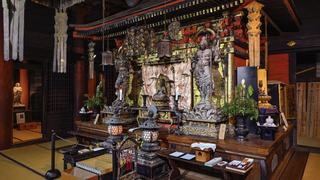 本山慈恩寺 に流れる”大河”の時