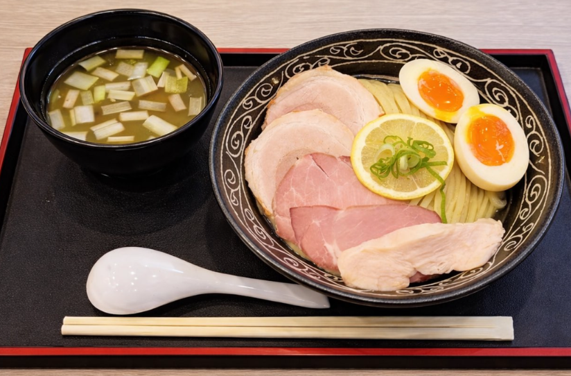 タンちゃんラーメン 昆布水つけ麺 花京院店