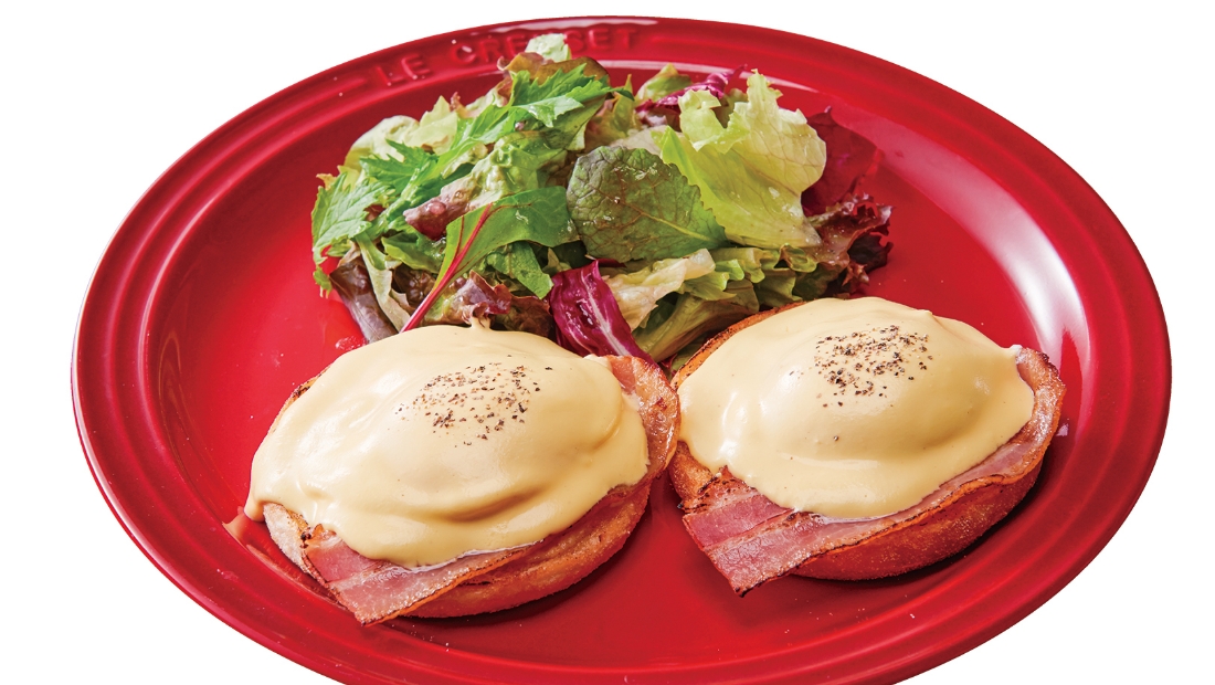 朝の新しい定番の味に！こだわりエッグベネディクト