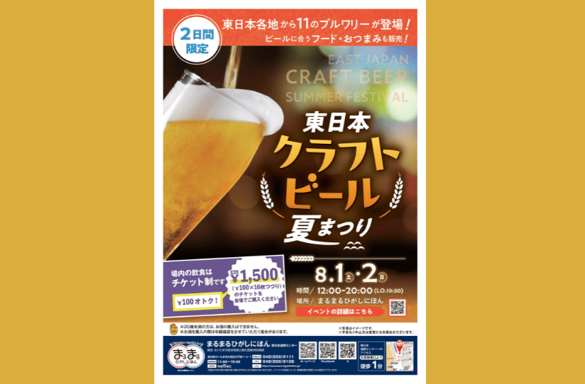 東日本クラフトビール夏まつり