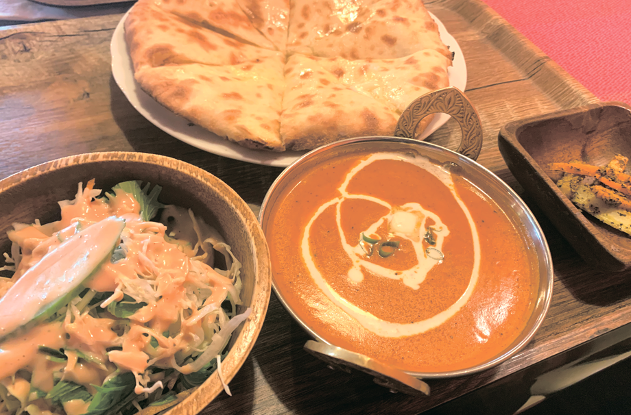 仙台・北根『クマリ黒松店』の「パリふわナン」と本格インドカレー