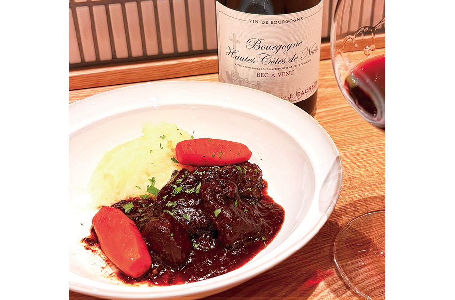 仙台一番町『Le blanc』の「仙台牛の赤ワイン煮込み」とボルドー飲み比べ